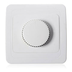 250V 16A German French European Standard Dimmer Switch 81x81 Panel EU Dimmer Rotary Switch Wall Socket