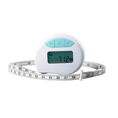 Digital Measuring Tape Accurately Measures Body Part Circumferences Display Records Results Measurements