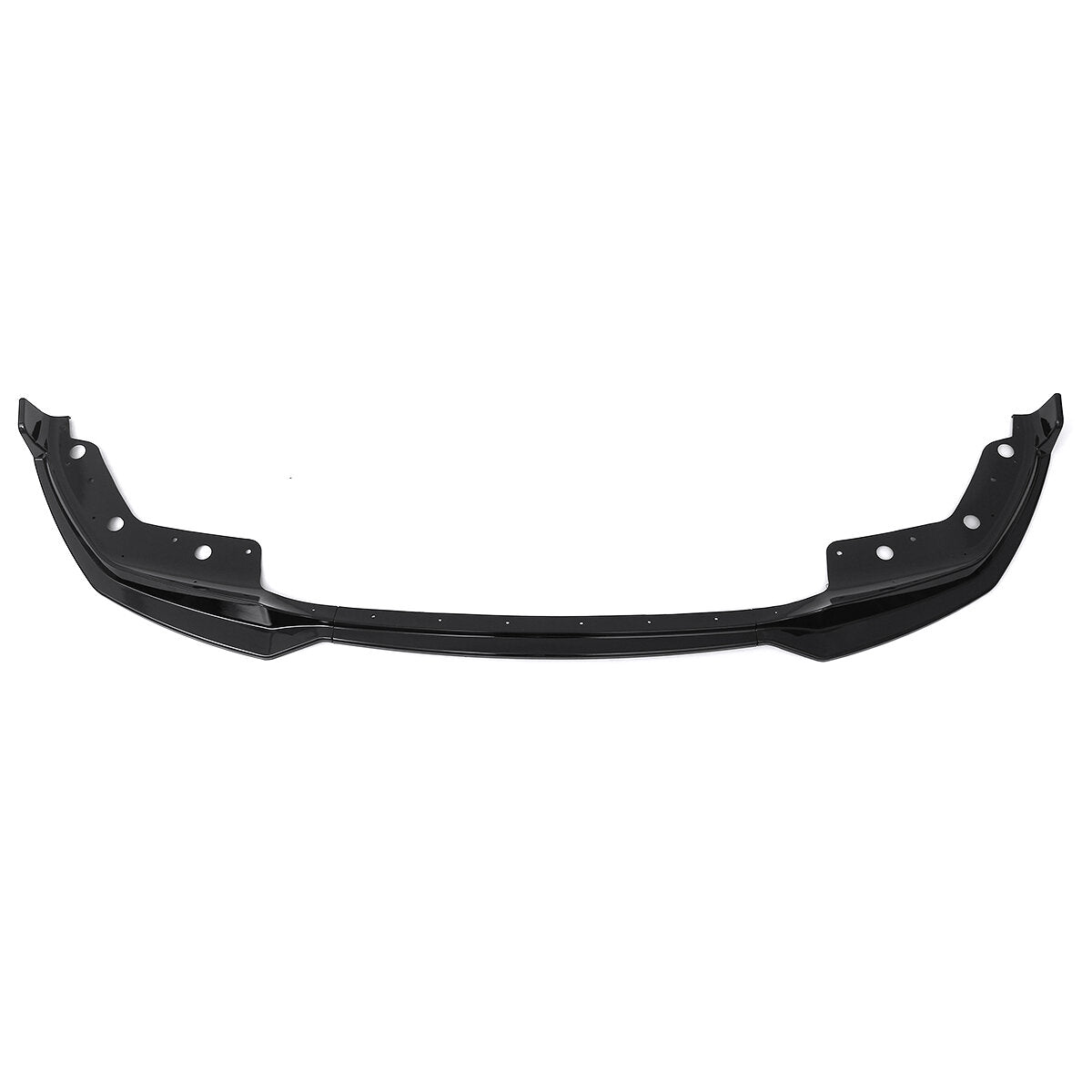 Black Front Bumper Lip Spoiler M Sport 3PCS For BMW 3 Series
