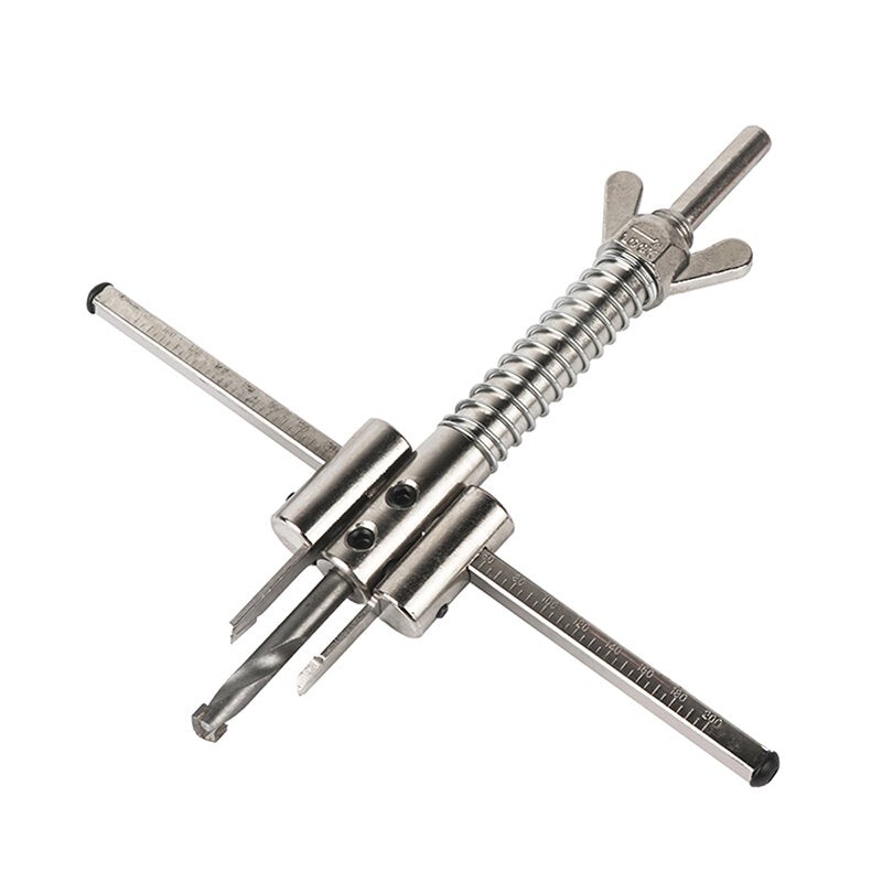 40-200mm Dust-proof Ceiling wood working Hole Saw Cutter Adjustable Downlight Drill Bit