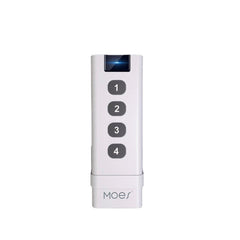 Smart Home Wireless Scene Switch 4 Gang Remote Portable Tuya ZB Hub Required No Limit to Control Devices