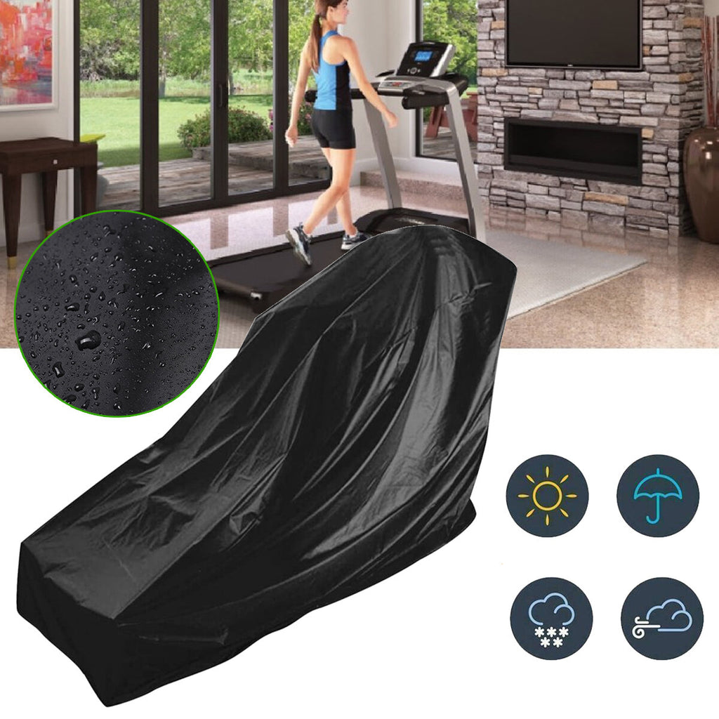 210D Oxford Cloth Bike Protective Cover Waterproof Dustproof Treadmill Machine Cover