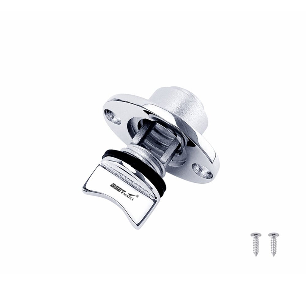 25mm 1'' Stainless Steel 316 Boat Garboard Transom Hull Drain Plug Socket Bung Hole Drainage Kayak Canoe Accessories