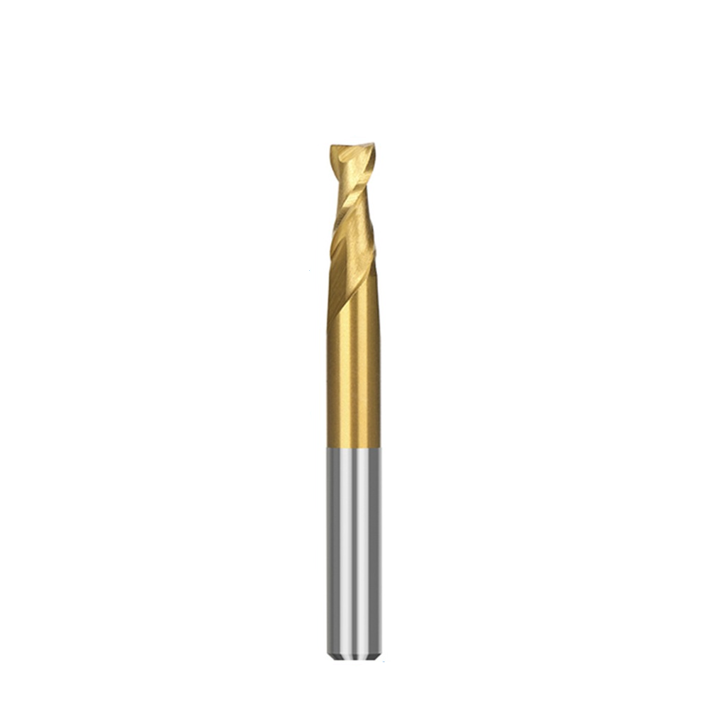 11pcs 2-12 HSS Milling Cutter 2 Flute Spiral End Mill for Wood Metal Aluminum Tool CNC Router Bit