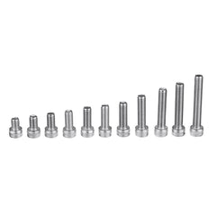 88Pcs M6 Hex Socket Cap Head Screw Bolts Assortment Set 304 Stainless Steel