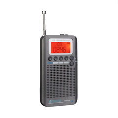 FM AM SW Digital Tuning Radio with Timer ON OFF Clock Function