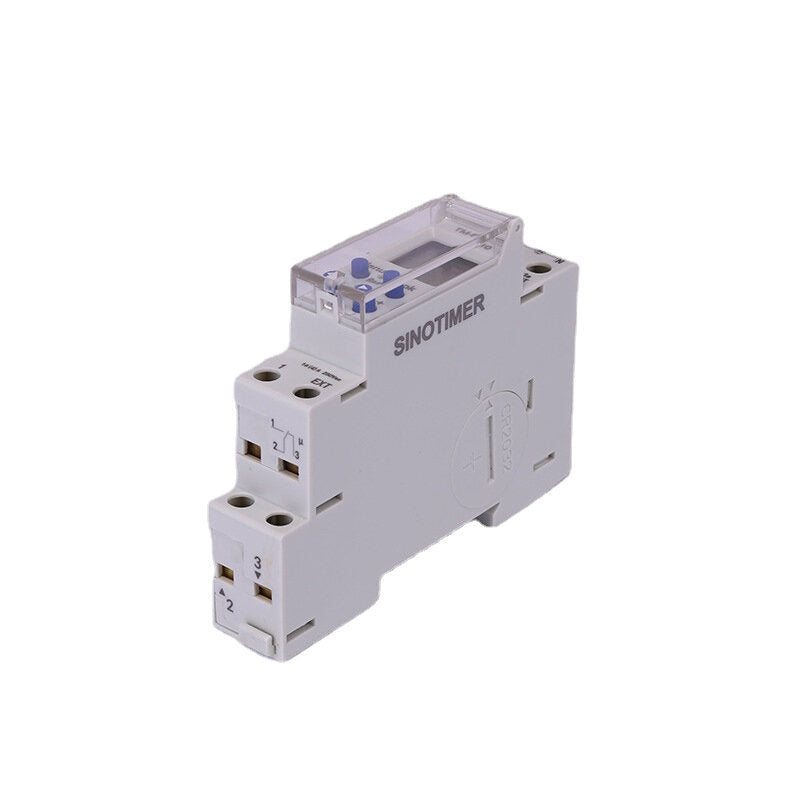 Time Control 220V Switch Intelligent Switch Timer Power Supply Timing Switch 1P Rail Time Switch