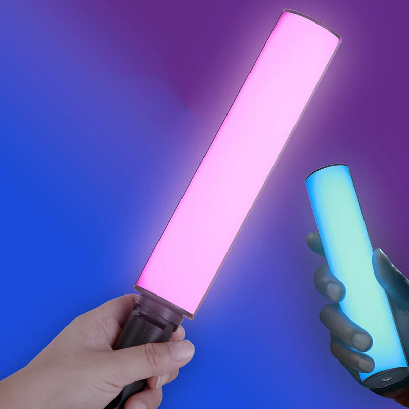 Full Color Tube LED Light Portable Handheld Video Lamp Wand Stick with Magnetic for Photography Video Vlog