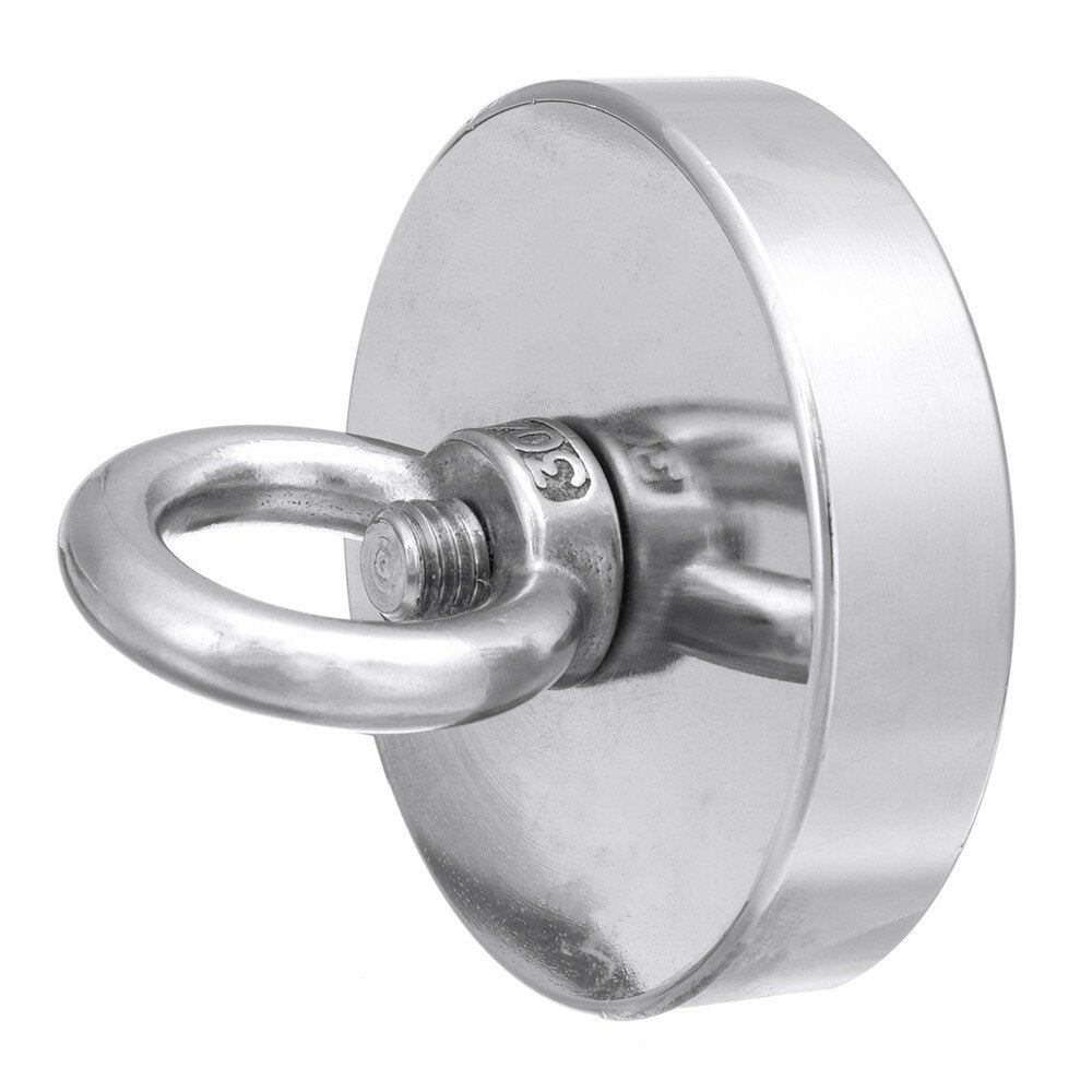 35-600KG Neodymium Fishing Salvage Recovery Magnet with 20M Rope and Gloves For Detecting Metal Treasure