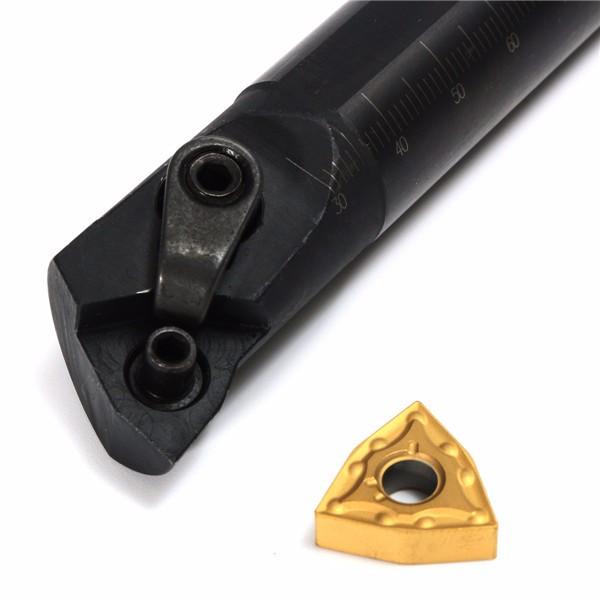 Lathe Turning Tool Boring Bar Holder with 10pcs WNMG0804 Insert