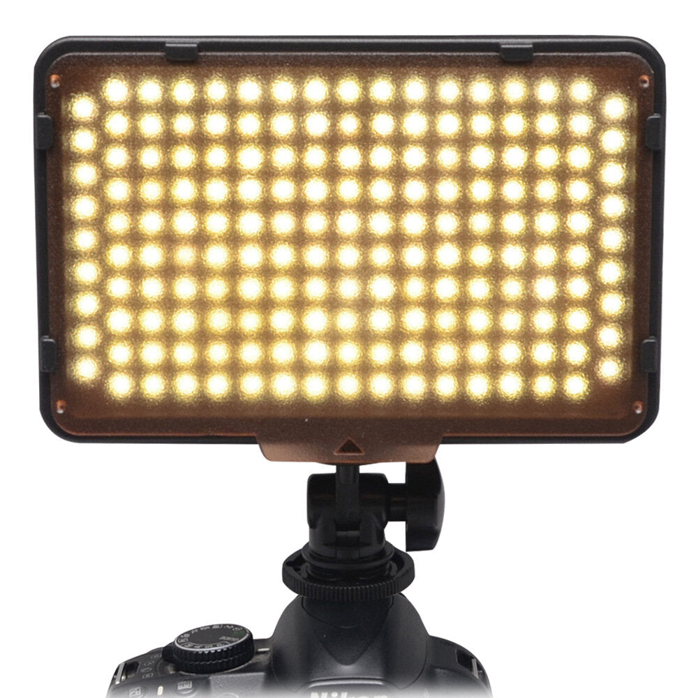 Dimmable Studio LED Video Light 3200k/5500k Photography Fill Light Lighting Lamp for DSLR Camera