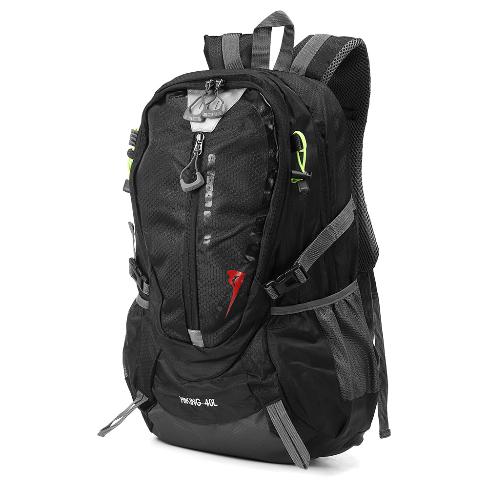 40L Waterproof Nylon Backpack Sports Travel Hiking Climbing Camping Bag Mountaineering Cycling Men Women Unisex Rucksack