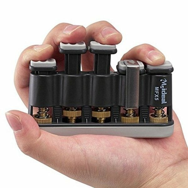 Finger Trainer Copper Gear for Guitar Bass Ukulele Piano Violin Players