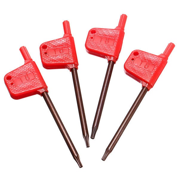 4pcs CNC Lathe Boring Bar Turning Tool Holder with 4pcs T8 Wrenches