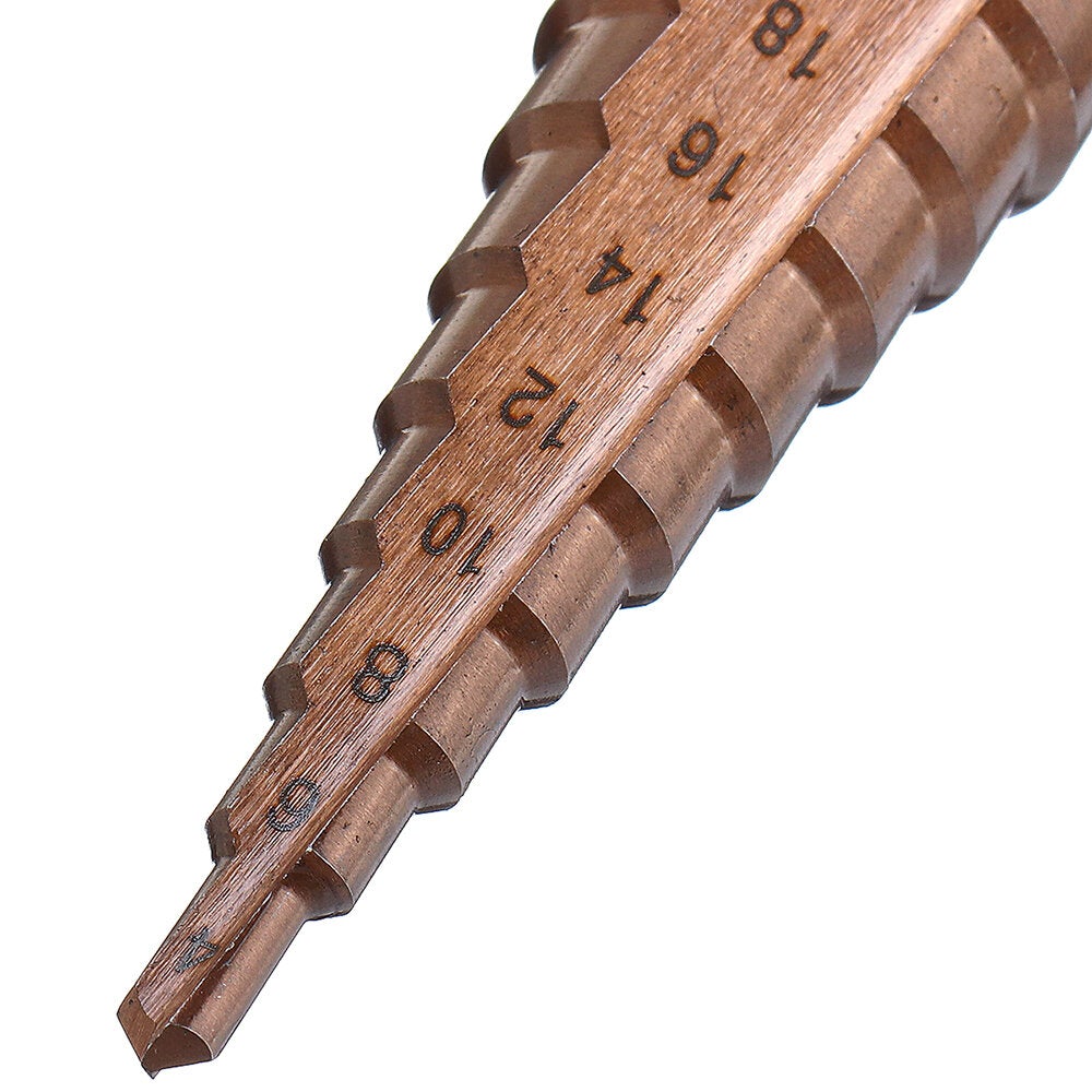 M35 Cobalt Step 4-12/4-20/4-32mm HSS Drill Bits Triangle Shank