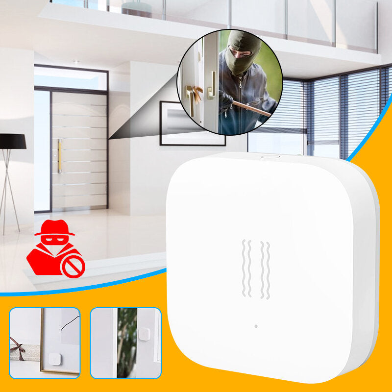 Smart Motion Sensor International Version Smart Home Vibration Detection Remote Notification