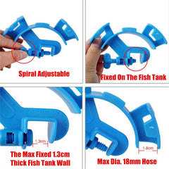 Aquarium Water Change Kit Fish Tank Cleaner with 5/10/15m Hose Connect Head