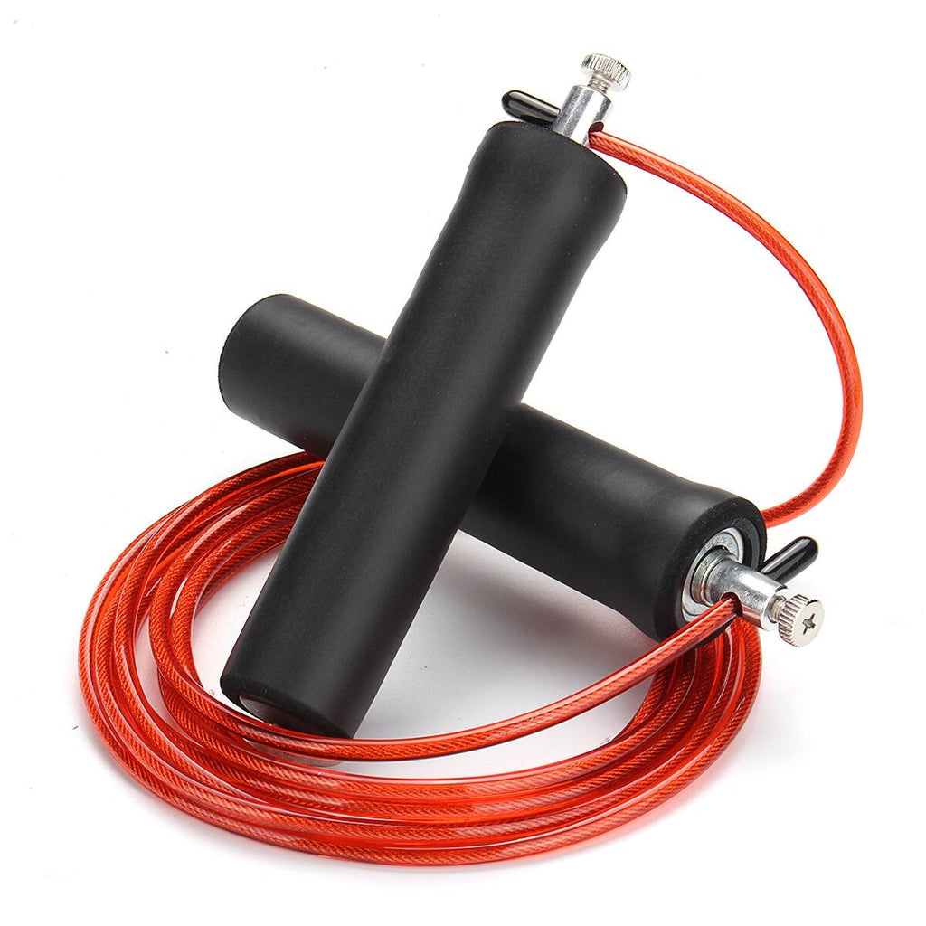 3M Steel Wire Speed Skipping Rope Jumping Adjustable Crossfit Fitnesss Exercise