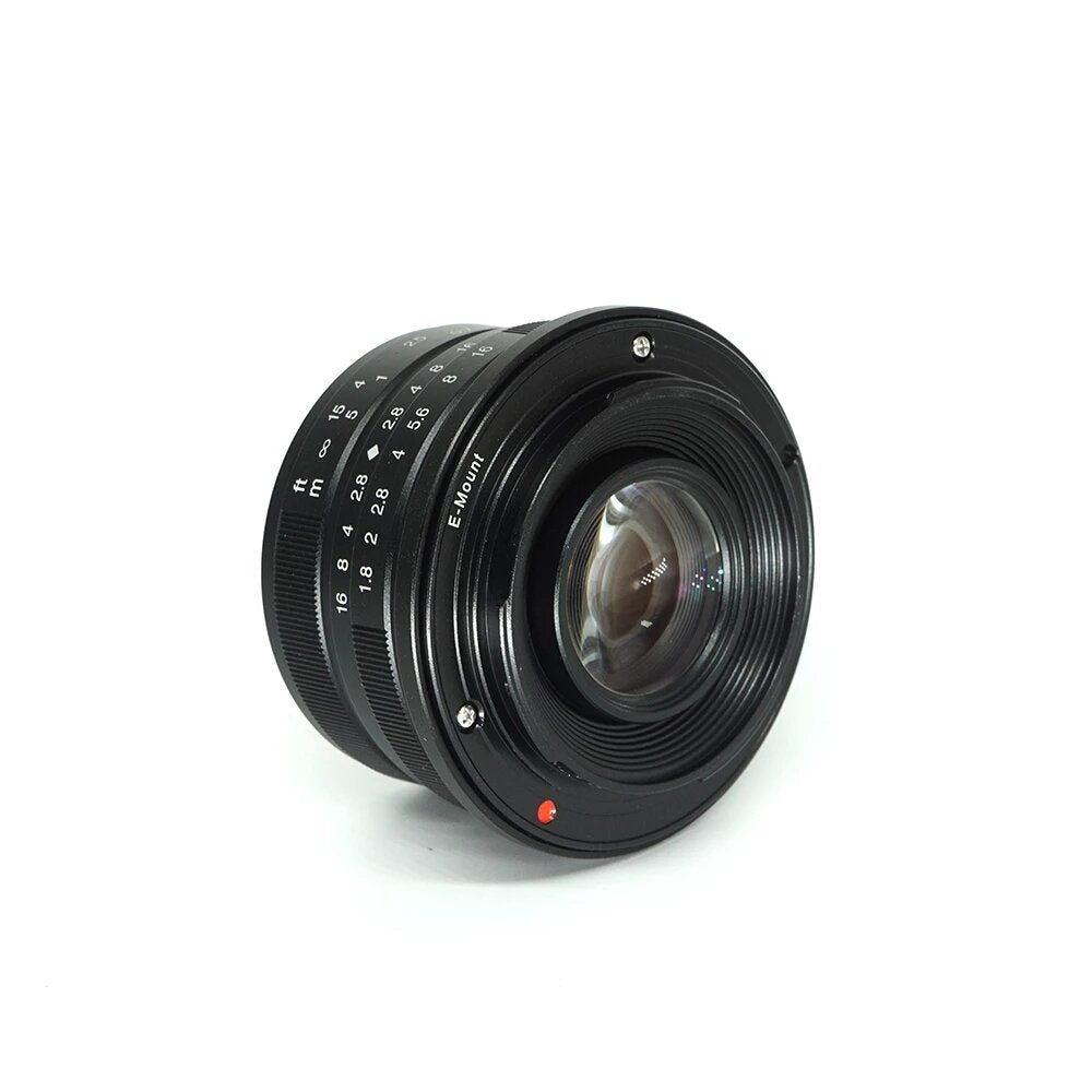 25mm F1.8 Prime Lens for Sony E Mount for Fujifilm for Canon EOS-M Mout Micro 4/3 Cameras A7 A7II A7R for Panasonic for OLYMPUS epm1