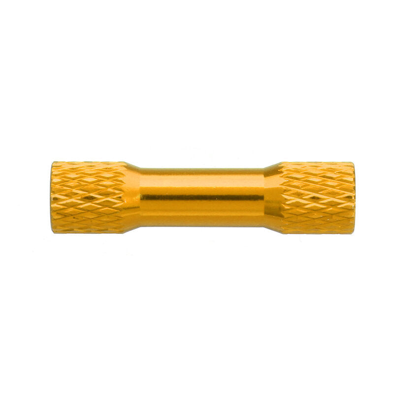 10Pcs M3 25mm Knurled Standoff Aluminum Alloy Multicolor