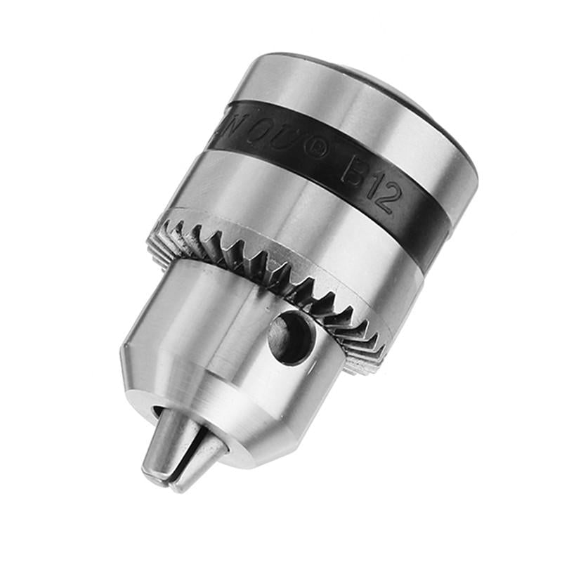Mini 1.5-10mm Electric Drill Chuck B12 Inner Hole Chuck Adapter Without Shaft