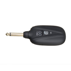 Wireless Guitar System Built-in Rechargeable 4 Channels Transmitter Receiver for Electric Bass