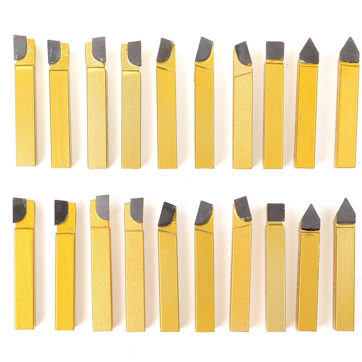 20pcs Metal Lathe Tool Set Carbide Tip Cutting Turning Boring Bit