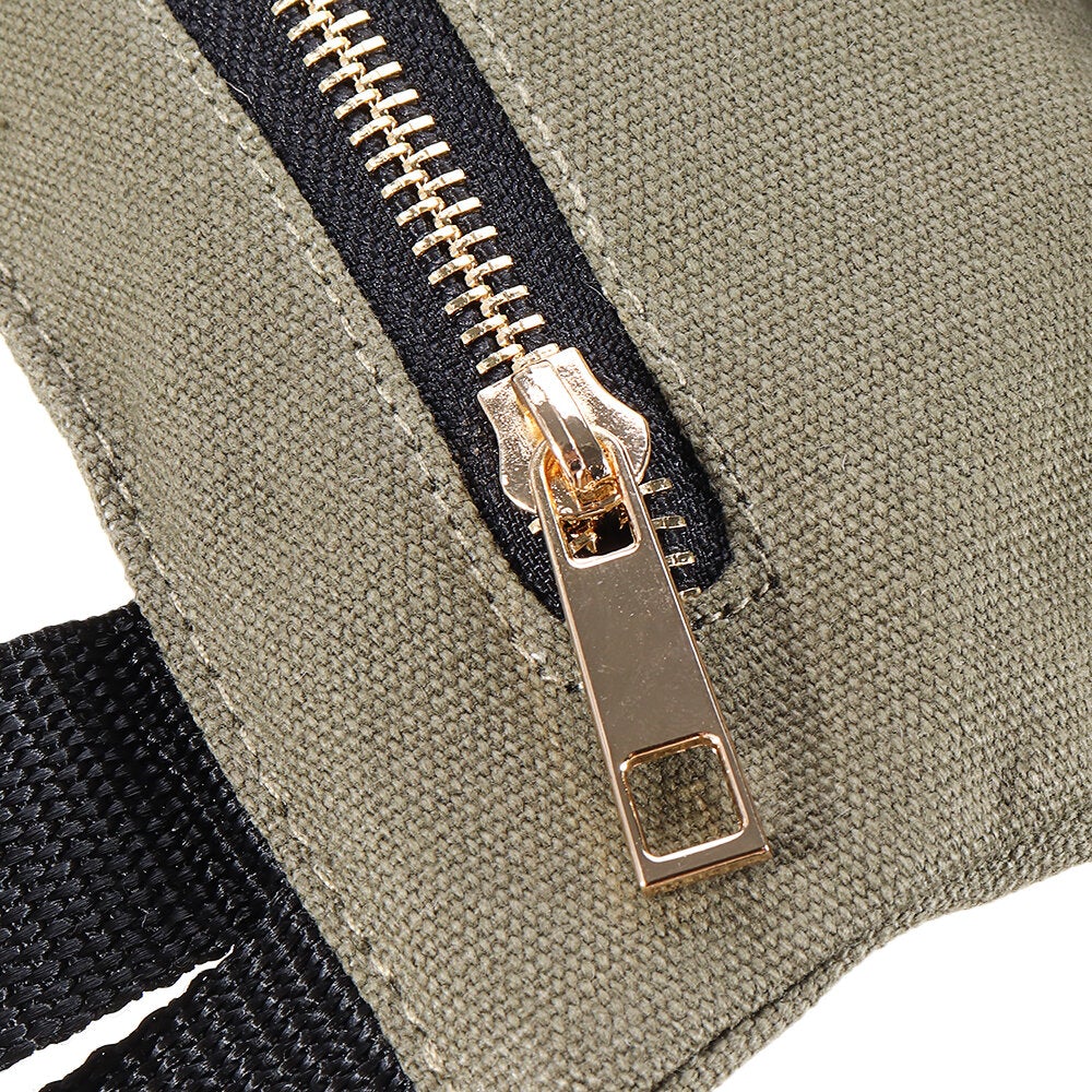 Handheld Fold-able Canvas Storage Tool Bag Portable Toolbag Repair Hand Toolkit Metal Screws Drill Plier Wrench wood working Tool Organizer