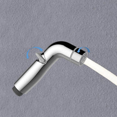 Handheld Toilet Bidet Sprayer Set Douche Bathroom Diaper Hose Holder Kit
