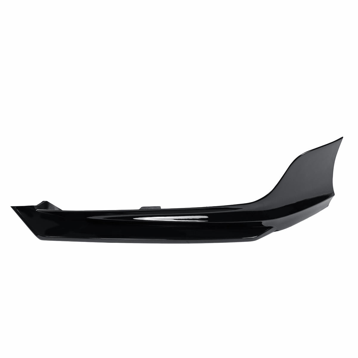 Painted Black Pearl Front Bumper Lip Protector Splitter Kit