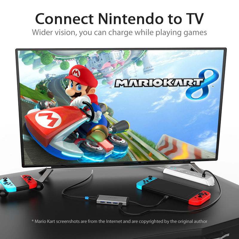 Type-C to HDMI USB3.0 PD Converter Type-C Adapter