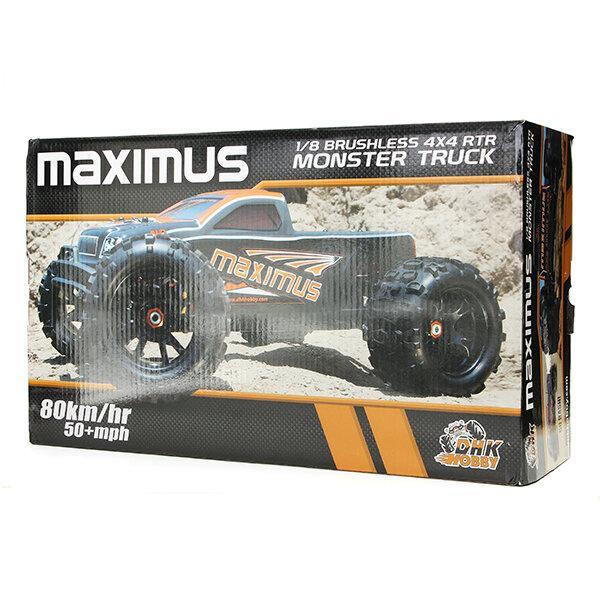 120A 85KM/H 4WD Brushless Monster Truck RC Car