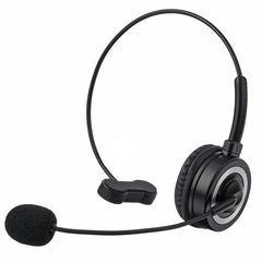 Wireless Headset Single-ear On-ear Business 3D Stereo Noise Cancelling Telephone Operator With Microphone