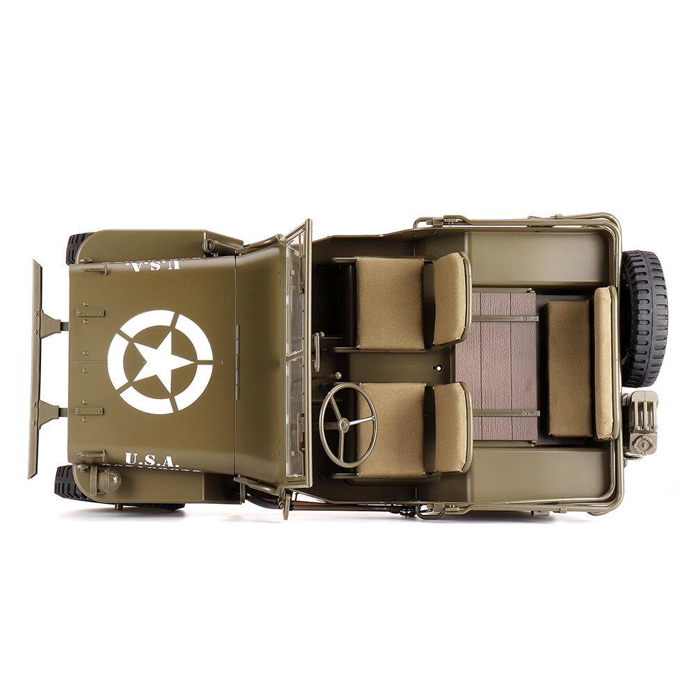 2.4G 2CH 1941 MB SCALER RC Car Waterproof Vehicle Models Fully Proportional Control