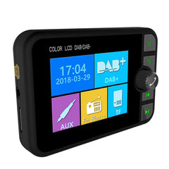 2.4 inch Color Screen Car DAB Digital Receiver DAB+Radio with Handsfree Bluetooth Kit and Music Play USB Charging