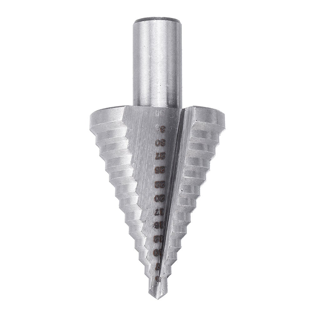 5-35mm HSS Step Drill Bit High Speed Steel Wood Hole Cutter