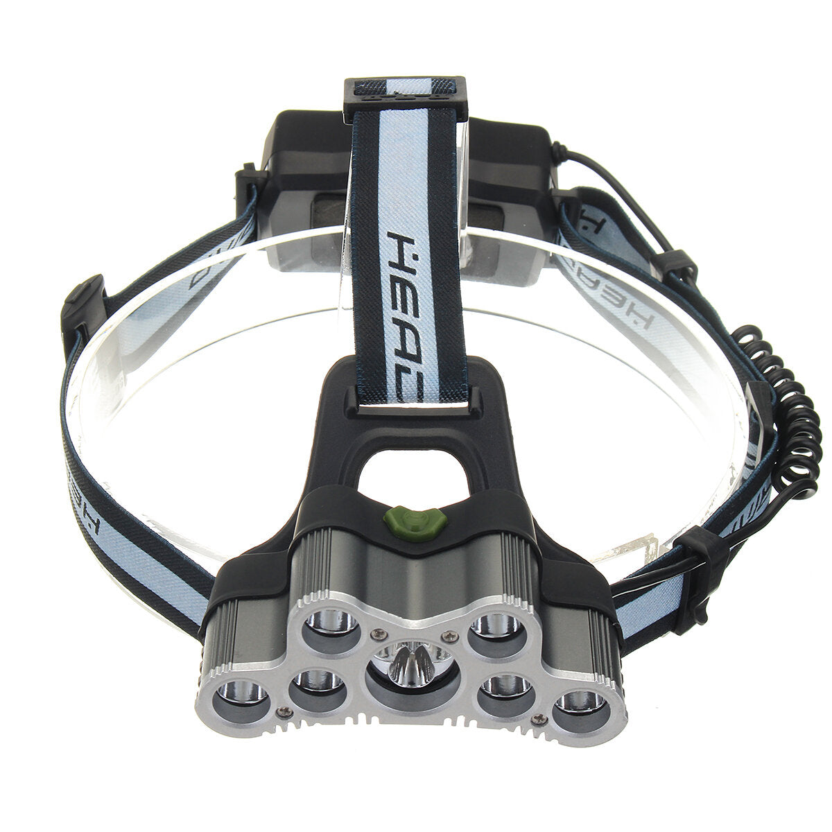 7xLED T6 Zoomable Headlamp 6 Modes Torch Lamp USB Rechargeable 18650 Battery Work Lantern Outdoor Cycling Camping