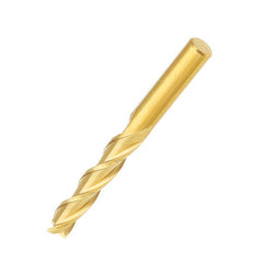 6mm Shank 3 Flute End Mill Cutter Titanium Coated CNC Cutting Tool
