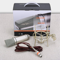 Condenser Microphone Recording Stand Set PC Computer K Song KTV Game Live Broadcast Karaoke DJ Audio Sound Card