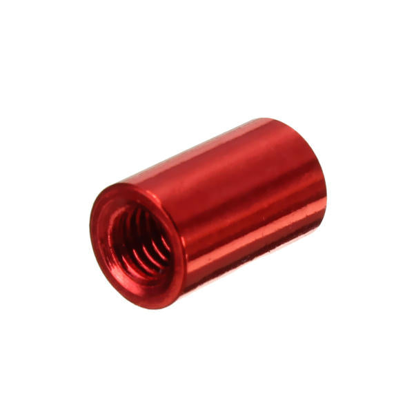 M3AR1 M3 Aluminum Alloy Standoff Studs 8-35mm Red Round PCB Board Spacers Standoffs 10pcs