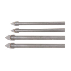4Pcs 6/8mm Alloy Steel Triangle Drill Bits for Ceramic Wall Concrete Hole Opener
