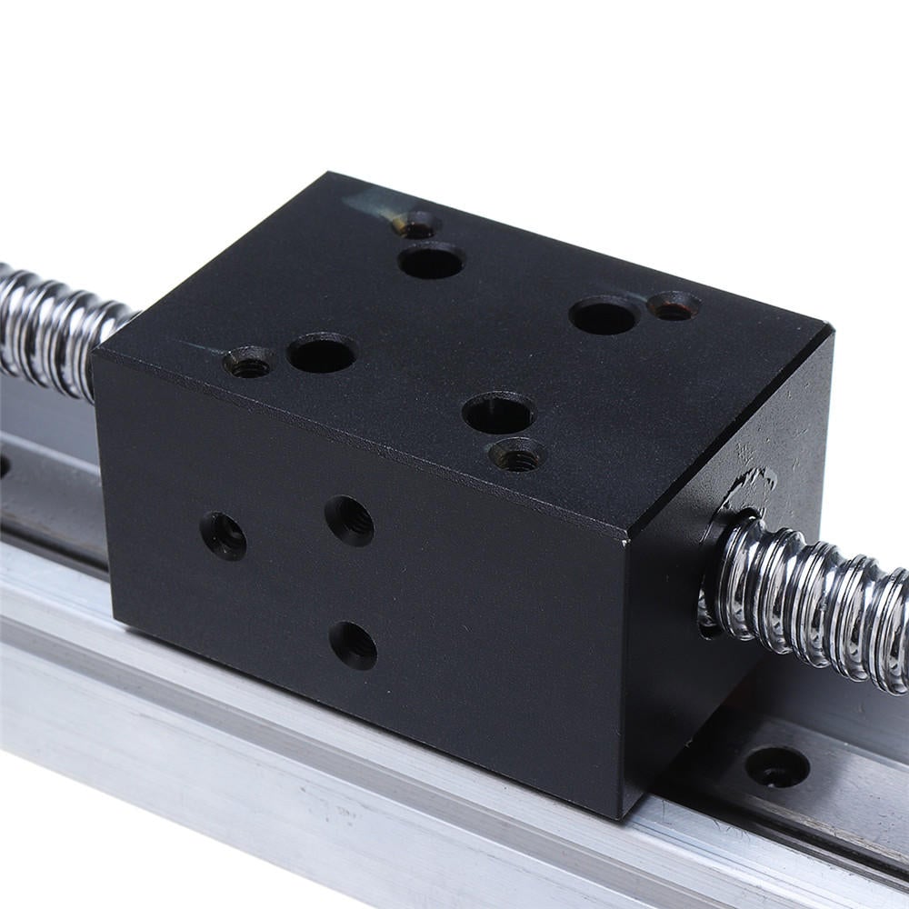 Upgraded 100-600mm Linear Actuator Ballscrew Linear Module Linear Guide with Stepper Motor for CNC 3D Printer