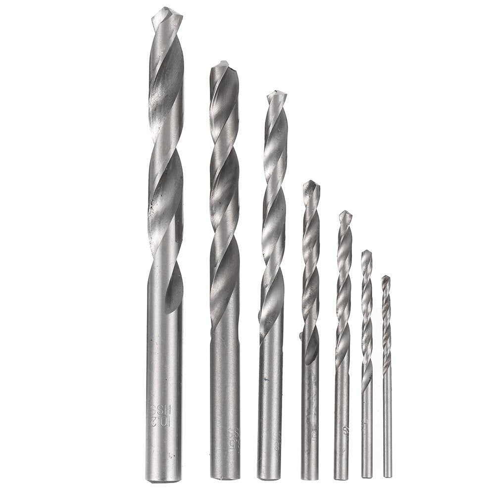 14PCS HSS Metric M3-M12 Screw Tap and Drill Set with Metal Case Combination Drill and Tap Set