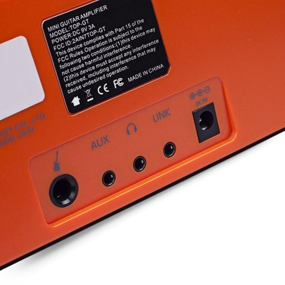 Portable Guitar Amplifier Mini Bluetooth Amp Speaker for Acoustic Electric Guitar Bass