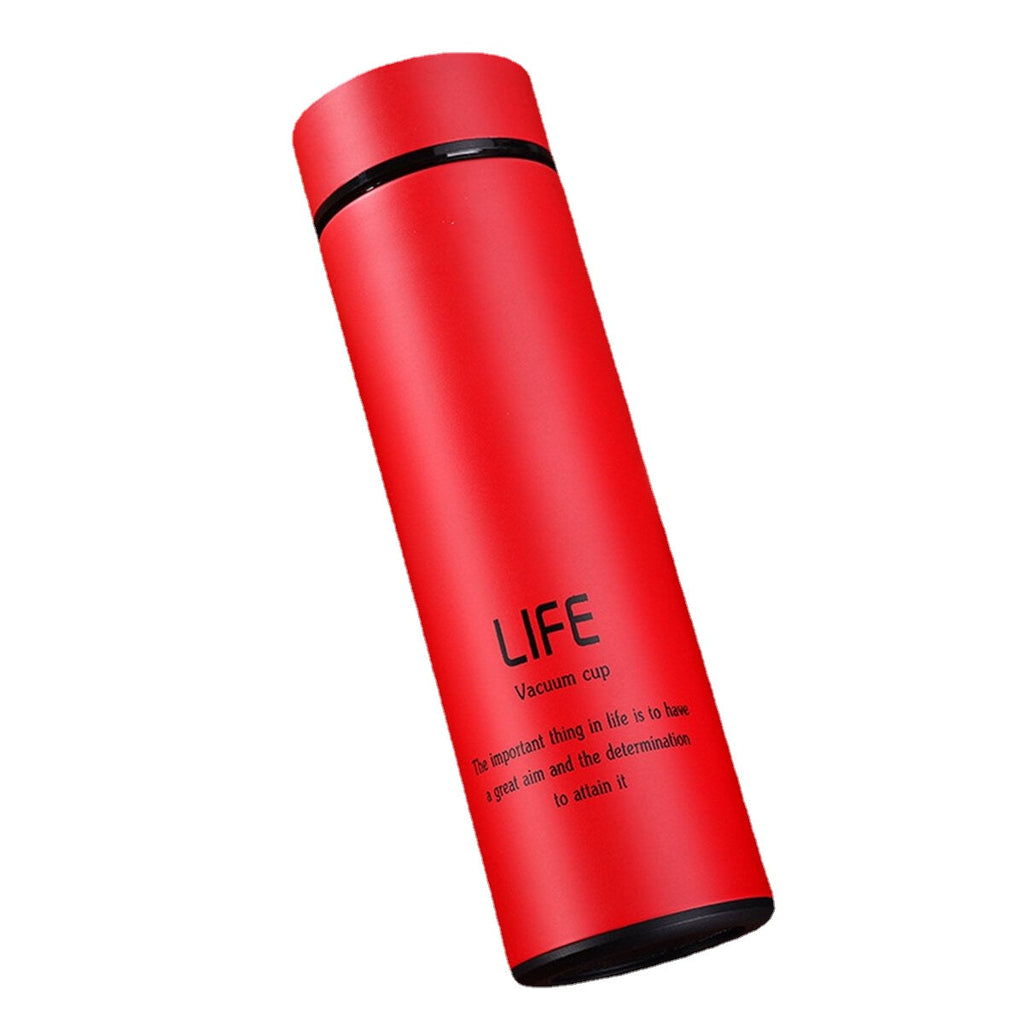 500ml Creative Stainless Steel Thermos Vacuum Cup Sports Outdoor Portable Straight Body Cup