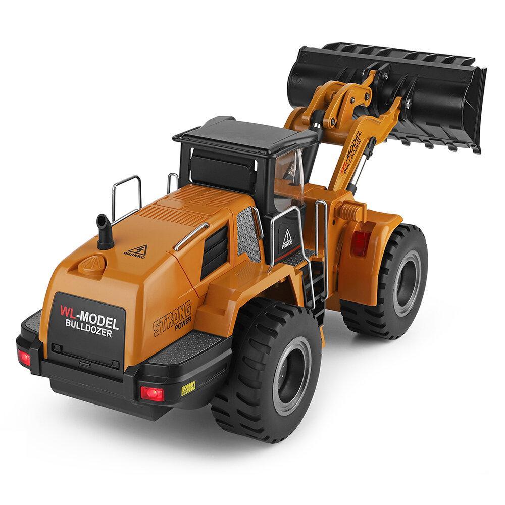 1/14 2.4G Electric Remote Control Bulldozer RC Car Vehicle Models Engineer Truck Toys 7.4v 1500mah