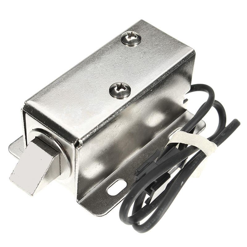 6V DC 1.5A Electric Lock Assembly Solenoid Cabinet Door Drawer