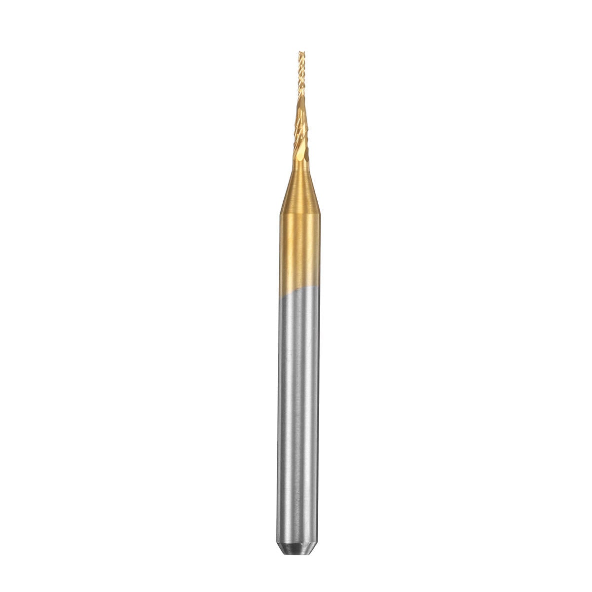 10pcs 0.7mm Carbide End Mill Cutter Titanium Coated Engraving Milling Cutter