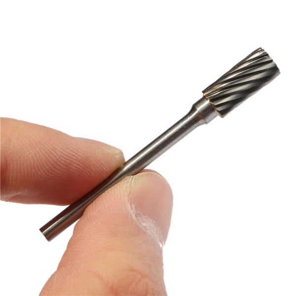 Drill Carving Locator with 0.5-3.2mm Keyless Chuck 6pcs Router Bits and 10pcs Wood Milling Burrs