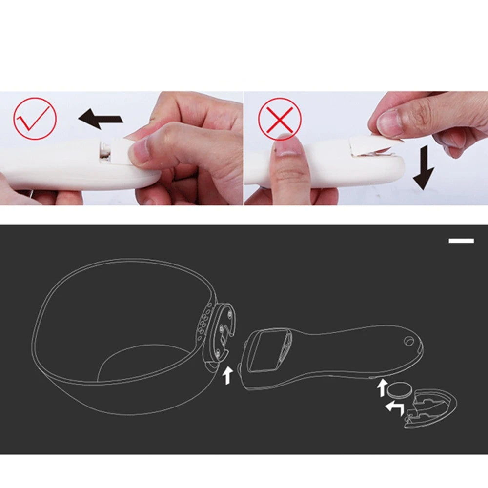 Measuring Spoon Cup Kitchen Scale Spoon With Led Display